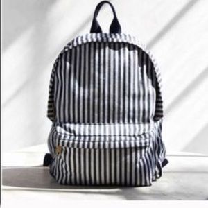 Urban Outfitters Striped Canvas Backpack